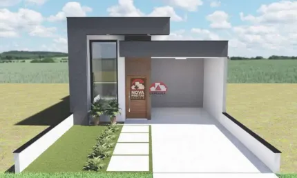 Casa com 2 quartos à venda na Avenida Arthur Dos Santos (Loteamento Industrial), Quadra F, 12446, Residencial e Comercial Bosque da Imperatriz, Pindamonhangaba