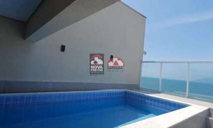 Apartamento cobertura frente mar em Caraguatatuba na Martim de Sá
