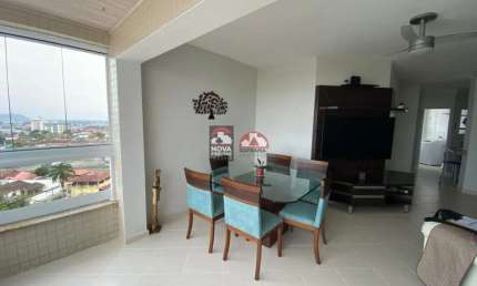 Lindo apartamento cobertura com vista panorâmica do mar e serra