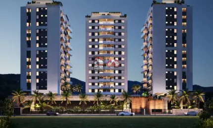 Apartamento com 3 quartos à venda na Rua Luiz Lyria Martinez, Torre úNica, 480, Martim de Sá, Caraguatatuba
