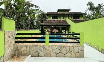 Lindo sobrado à venda, Condomínio Verde Mar - Cocanha, Caraguatatuba