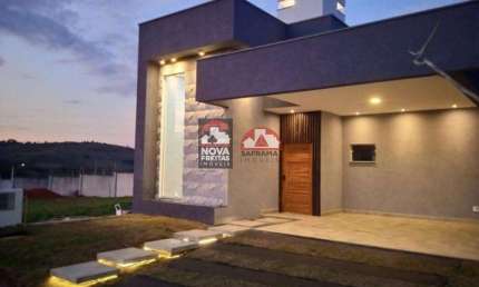Casa com 3 quartos à venda na Rua Georgina Gritti De Jesus (Loteamento Residencial ÁGata), Vale dos Cristais, Taubaté