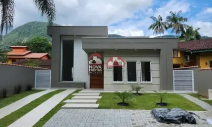 Casa com 4 quartos à venda na Rua Barracuda, Casa, sn, Mar Verde II, Caraguatatuba