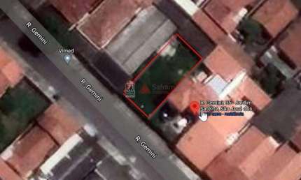Terreno comercial para alugar na Rua Gemini, 94, Jardim Satélite, São José dos Campos