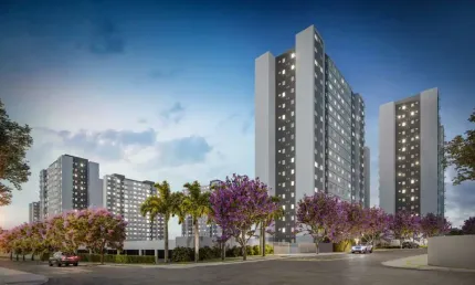 Apartamento para Venda em Goiânia, Setor Faiçalville, 1 dormitório, 1 suíte, 1 banheiro, 2 vagas