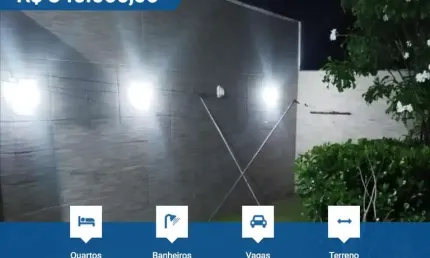 Casa para Venda em Goiânia, Residencial Campos Dourados, 3 dormitórios, 2 banheiros, 4 vagas