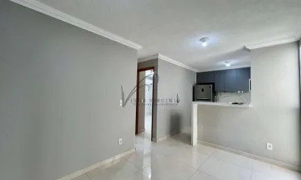 Apartamento com Dois Dormitórios 45m² no Residencial Amarilis em Santa Bárbara d’Oeste, todo pl