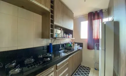 APARTAMENTO DOIS DORMITÓRIOS NO CONDOMÍNIO ASTECA EM AMERICANA COM 42M²