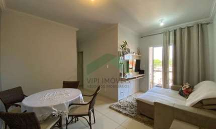 Apartamento com sacada e 58m² no condominio Villa Real no Jardim Bela Vista em Americana - SP