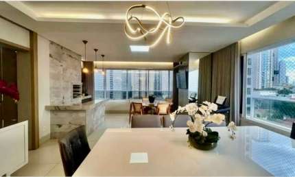 Apartamento de 207m² à venda no Setor Bueno, Goiânia – 3 Suítes