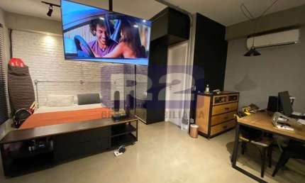 Flat com 1 quarto à venda na Rua José Caballero, Gonzaga, Santos