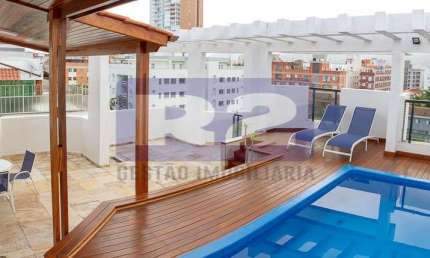 COBERTURA 3DORM SENDO 2 SUITES - COM PISCINA CHURRASQUEIRA