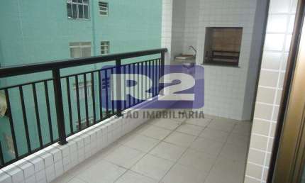 Apartamento com 2 quartos para alugar na Rua Cyra, José Menino, Santos