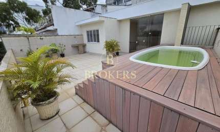 Cobertura / Penthouse à venda, Ipanema, Área externa com piscina, Salão, 3 quartos sendo 2 suítes,