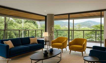 Apartamento com 4 quartos à venda na Avenida Lineu de Paula Machado, 708, Lagoa, Rio de Janeiro