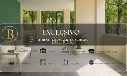 Exclusividade! Apartamento a venda na Rua Marques de Pinedo, Laranjeiras. São 100m², 2 varandas, sa