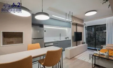 Apartamento para Venda - 36.93m², 1 dormitório, Cidade Baixa