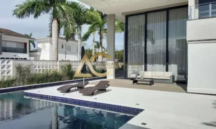 Casa de Condomínio com 5 dorms, Acapulco, Guarujá - R$ 11 mi, Cod: ca0101