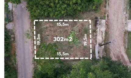 Lote de 302m2 na praia do MASSAGUAÇU por R$250.000.00