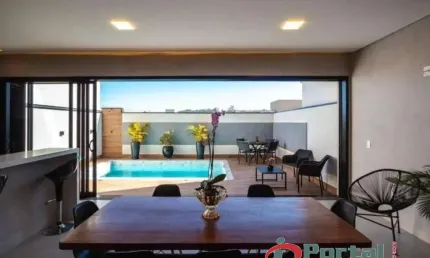 Sobrado à venda, 4 suítes 230 m² Condomínio Gran Reserve, Indaiatuba_SP