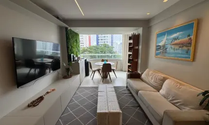 Apartamento com 3 quartos à venda na Rua Leonor Calmon, 10, Candeal, Salvador
