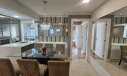 Apartamento exclusivo, decorado  e pronto para morar em uma das melhores regiões do bairro Estreito