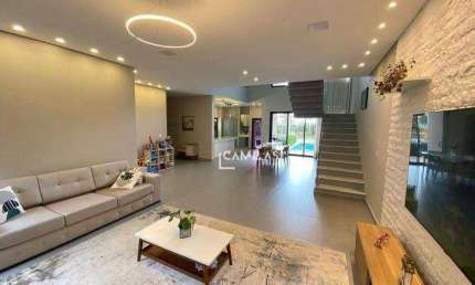 Casa com 3 dormitórios à venda, 350 m² por R$ 2.300.000,00 - Condomínio Residencial Villa Lobos - Paulínia/SP