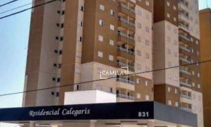 Apartamento com 3 dormitórios à venda, 77 m² por R$ 500.000,00 - Residencial Calegaris - Paulínia/SP