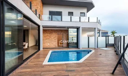 Casa com 4 dormitórios à venda, 280 m² por R$ 2.100.000,00 - Condomínio Residencial Terras do Cancioneiro - Paulínia/SP
