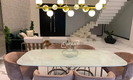 Casa à venda, 450 m² por r$ 4.250.000,00 - condomínio residencial villa lobos - paulínia/sp