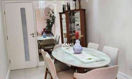Apartamento com 3 dormitórios à venda, 93 m² por R$ 650.000,00 - Residencial Espanha - Paulínia/SP