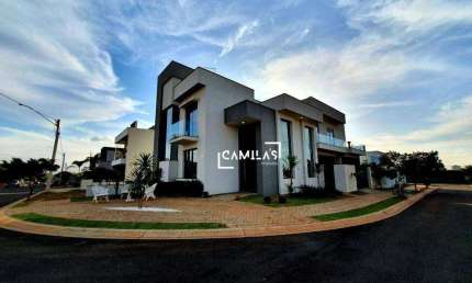 Casa com 4 dormitórios, 250 m² - venda por R$ 1.900.000 ou aluguel por R$ 15.780/mês - Condomínio Residencial Club Portinari - Paulínia/SP