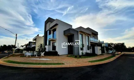 Casa com 4 dormitórios, 250 m² - venda por R$ 1.900.000 ou aluguel por R$ 15.780/mês - Condomínio Residencial Club Portinari - Paulínia/SP