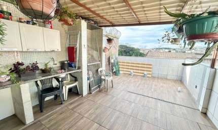 Cobertura para Venda em Contagem, Parque Turistas, 2 dormitórios, 1 banheiro, 1 vaga