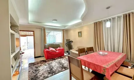 Casa Geminada para Venda em Belo Horizonte, Santa Mônica, 4 dormitórios, 3 banheiros, 2 vagas