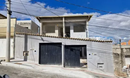 Casa Geminada para Venda em Contagem, Cândida Ferreira, 3 dormitórios, 2 banheiros, 2 vagas