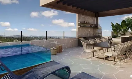 Apartamento para Venda em Belo Horizonte, Ouro Preto, 4 dormitórios, 4 suítes, 4 banheiros, 4 vagas