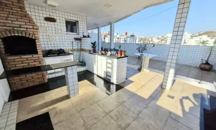 Cobertura para venda em belo horizonte, castelo, 3 dormitórios, 4 banheiros, 3 vagas