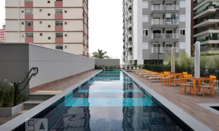 Apto mobiliado em condomínio completo, próximo a Avenida Paulista, Bela Vista - SP.