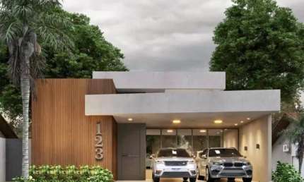 Casa no Condomínio Reserva Flamboyant, em Presidente Venceslau/SP