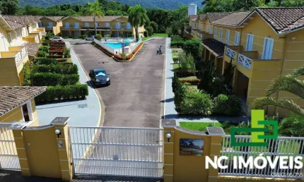 Casa em condomínio fechado com 2 quartos para alugar no Mar Verde, Caraguatatuba 