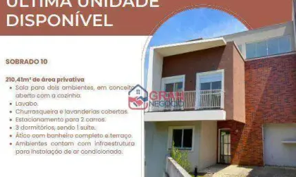 Casa em condomínio fechado com 3 quartos à venda na Rua Bernardo Sobieck, 486, Campo Comprido, Curitiba