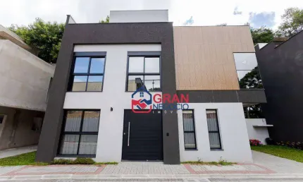 Casa em condomínio fechado com 3 quartos para alugar na Avenida Cândido Hartmann, 5118, Santa Felicidade, Curitiba