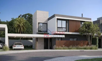 Casa em condomínio fechado com 3 quartos à venda - santa felicidade