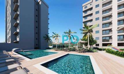 Apartamento com 2 dormitórios à venda, 60 m² por R$ 435.173,11 - Santo Antonio - Balneário Piçarras/SC