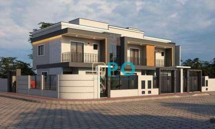 Casa com 2 dormitórios à venda, 92 m² por R$ 560.000,00 - Gravatá - Navegantes/SC