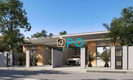 Casa com 3 dormitórios à venda, 90 m² por R$ 550.000 - Itacolomi - Balneário Piçarras/SC