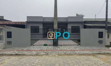 Casa com 2 dormitórios à venda, 53 m² por R$ 355.000,00 - Machados - Navegantes/SC