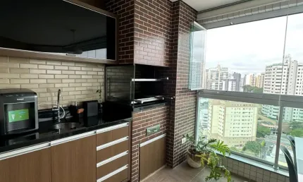 Apartamento à venda com 106m², 3 quartos e 3 vagas (porteira fechada)