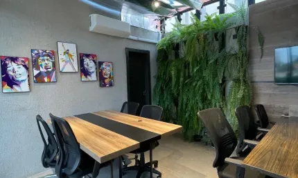 Aluguel de sala comercial corporativa no coworking | até 10 pessoas